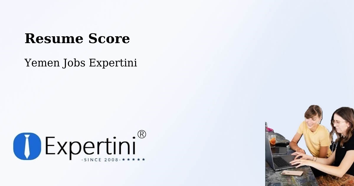 Resume Score & Job Description Match Tool – Hamdān - Yemen Jobs Expertini